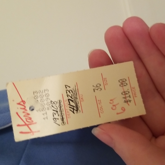 Ample Togs Blue Tank Top Size XL - Picture 5 of 5